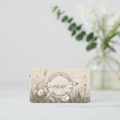 Carte De Visite Logo Wildflowers (Debout devant)