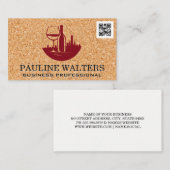 Carte De Visite Logo Wine City Downtown | Cork (Devant / Derrière)