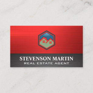 Carte De Visite Logos de la maison Logo immobilier