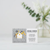 Carte De Visite Logos de réparation de maison | Construction | Aci (Debout devant)