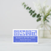 Carte De Visite Logos de service de construction de Stunning Build (Debout devant)