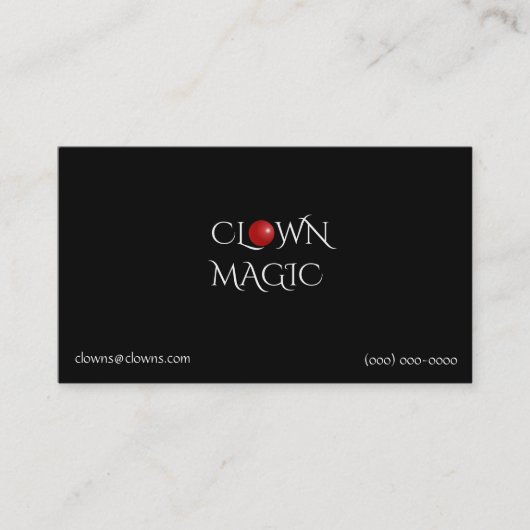 Carte De Visite Logos Noyau rouge (Devant)