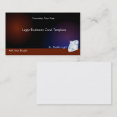 Carte De Visite Logos simples - Bijoux logo diamant (Devant / Derrière)