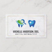 Carte De Visite Logos sur les dents (Devant)