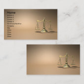 Carte De Visite Loi (Devant / Derrière)