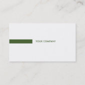 Carte De Visite Loi - affaires (Dos)