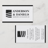 Carte De Visite Loi de naturalisation d'immigration d'avocat de (Devant / Derrière)