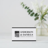 Carte De Visite Loi de naturalisation d'immigration d'avocat de (Debout devant)