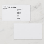 Carte De Visite Loi - échelle - affaires (Devant / Derrière)