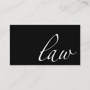 Carte De Visite Loi : Procureur, Script de l'avocat