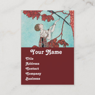 CARTE DE VISITE L'OISEAU FRIVOLE, COUTURIER DE BEAUTÉ