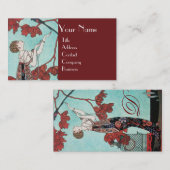 CARTE DE VISITE L'OISEAU VOLONTAIRE, DESIGNER DE MODE BEAUTÉ (Devant / Derrière)