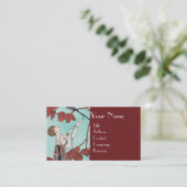 CARTE DE VISITE L'OISEAU VOLONTAIRE, DESIGNER DE MODE BEAUTÉ (Debout devant)