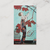 CARTE DE VISITE L'OISEAU VOLONTAIRE, DESIGNER DE MODE BEAUTÉ (Dos)