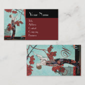 CARTE DE VISITE L'OISEAU VOLONTAIRE, DESIGNER DE MODE BEAUTÉ (Devant / Derrière)