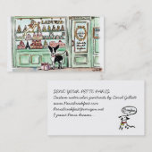 Carte De Visite Londres visite le Patisserie de Paris (Devant / Derrière)