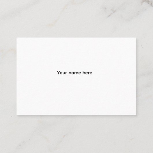 Carte De Visite Lonely Cloud (Dos)