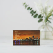 Carte De Visite Long Beach CA (Debout devant)