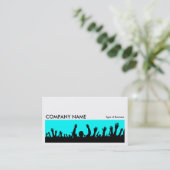 Carte De Visite Long Picture 0109 - Concert Crowd (Debout devant)