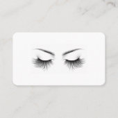 Carte De Visite Longs Cils Extensions de Cils Beauté (Devant)