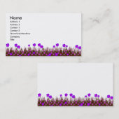 Carte De Visite Longue correction de jardin (Devant / Derrière)