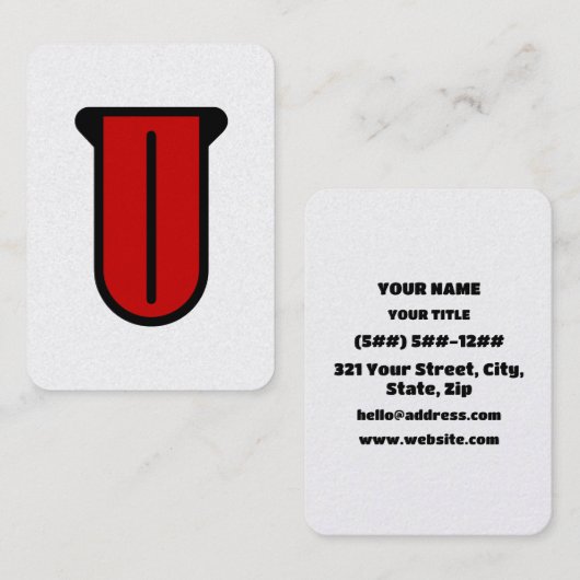 Carte De Visite 👅 longue langue (Devant / Derrière)