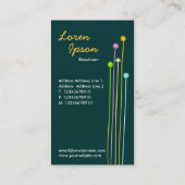 Carte De Visite Longues tiges II - Vert foncé (Dos)