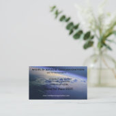 Carte De Visite looking_down_on_earth, ORGANISATION de l'ESPACE du (Debout devant)