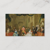 Carte De Visite L'opéra du mendiant, scène III, Loi XI, 1729 (Dos)