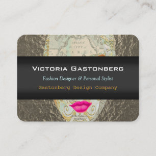 Carte De Visite L'or Vivstorm font face de Paris