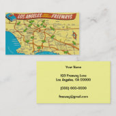 Carte De Visite Los Angeles vintage (Devant / Derrière)