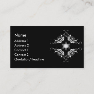 Carte De Visite losange