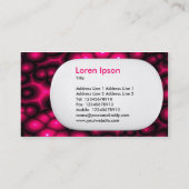 Carte De Visite Losange 3D 01 (Dos)