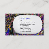 Carte De Visite Losange 3D 02 (Dos)