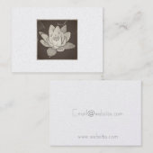 CARTE DE VISITE LOTUS (Devant / Derrière)