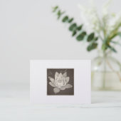 CARTE DE VISITE LOTUS (Debout devant)