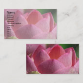 Carte De Visite lotus (Devant / Derrière)