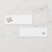 CARTE DE VISITE LOTUS BLANC (Devant / Derrière)