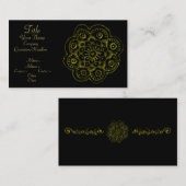 Carte De Visite Lotus Blossom (Devant / Derrière)