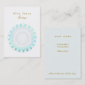 Carte de visite Lotus Chubby (Devant / Derrière)