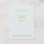 Carte de visite Lotus Chubby (Dos)