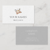 carte de visite "LOTUS FLOWER" (Devant / Derrière)