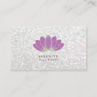 Carte de visite - Lotus iridescent