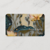 Carte De Visite Lotus Light Awakening | conception botanique (Devant)