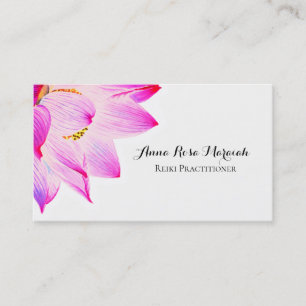 Carte De Visite *~* Lotus Reiki Energie Healer Light Fabriqué Yog