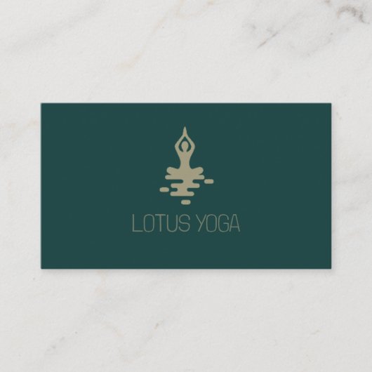 Carte de visite LOTUS YOGA (Devant)