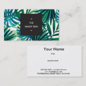 Carte de visite louche (Devant / Derrière)