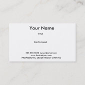 Carte de visite louche (Dos)