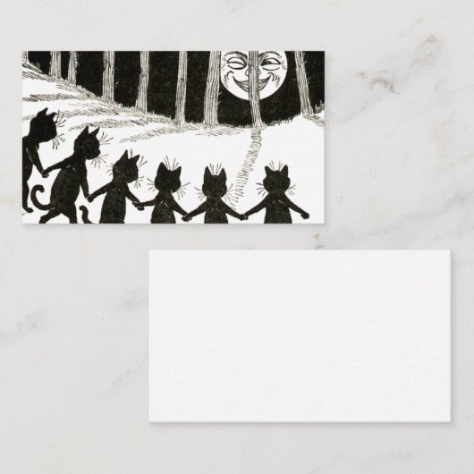 Carte De Visite Louis Wain (Devant / Derrière)