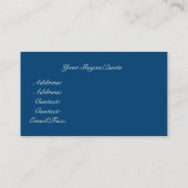 Carte De Visite Loup gris (Dos)